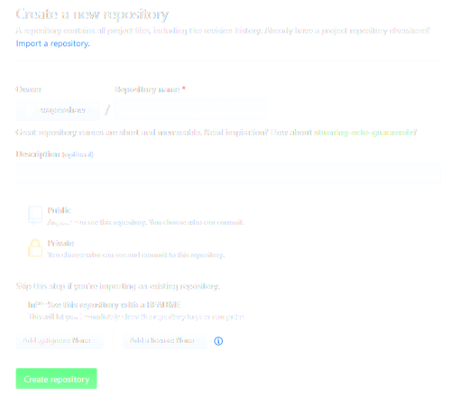 Create a Repository